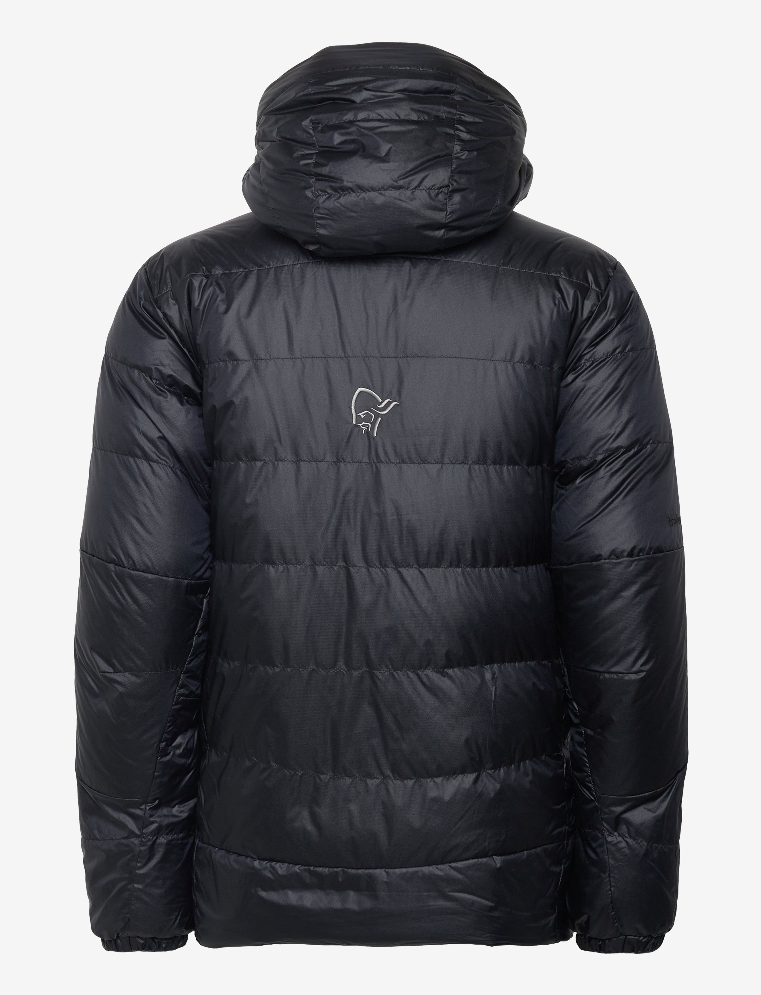 Norrøna - trollveggen down800 Hood M's - ulkoilutakit - caviar black - 2