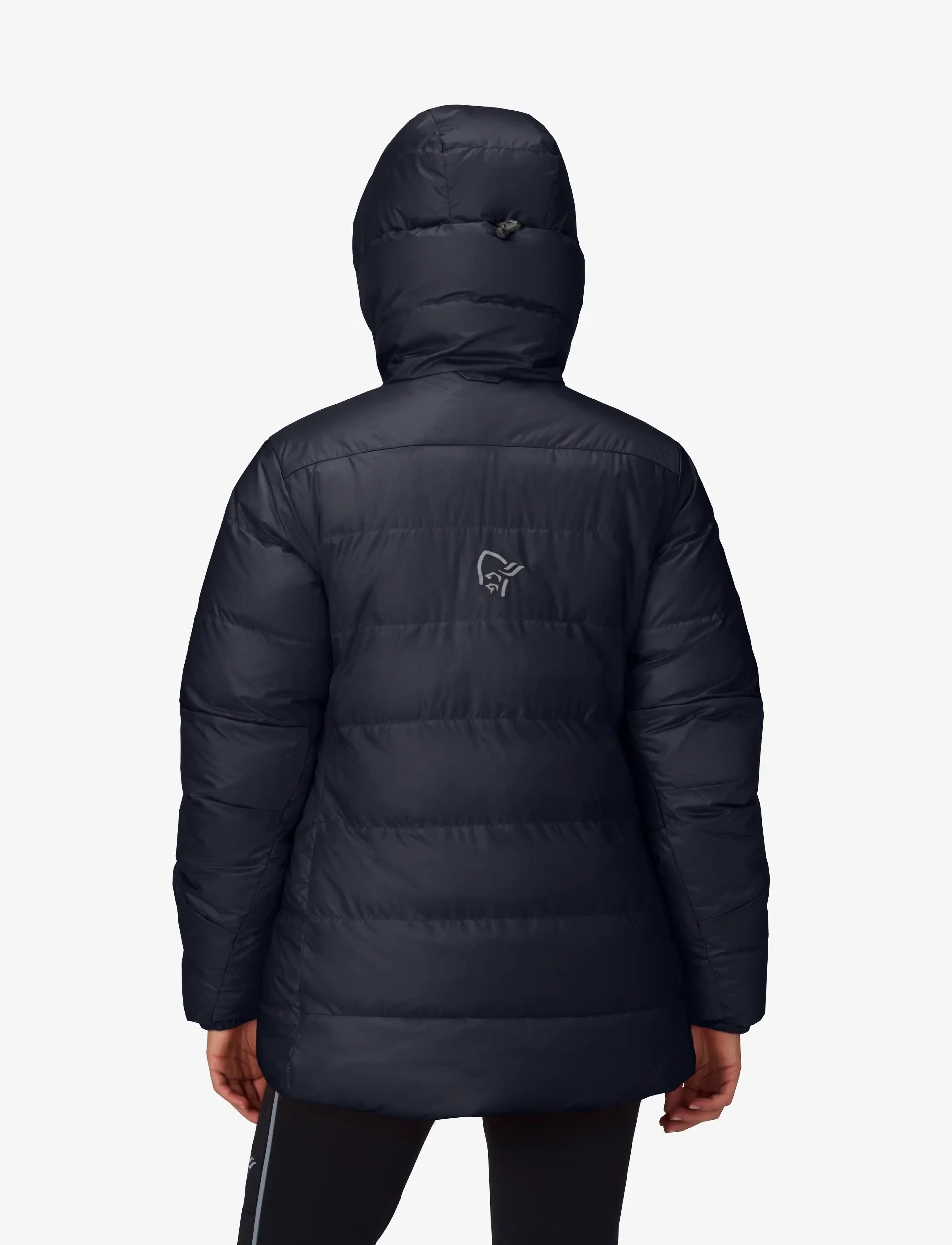 Norrøna - trollveggen down800 Hood W's - caviar black - 3