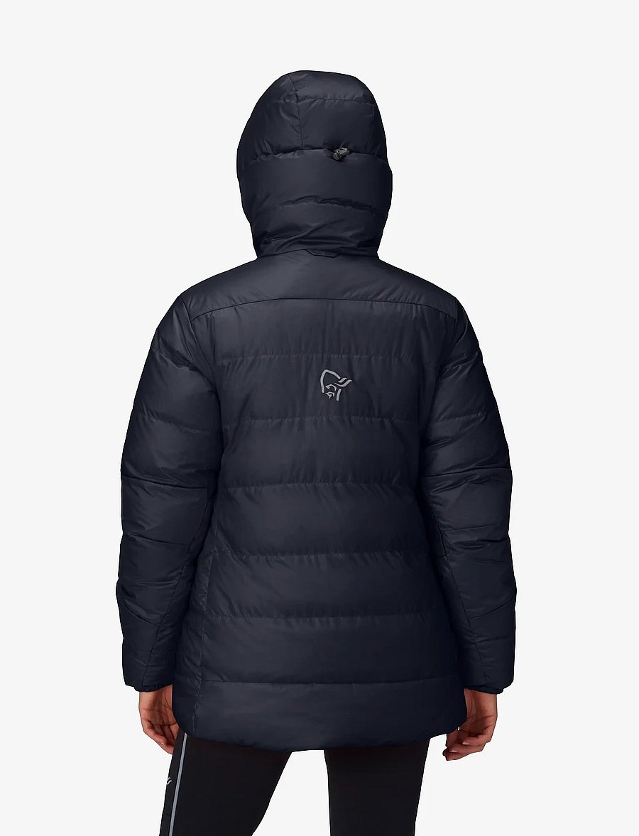 Norrøna - trollveggen down800 Hood W's - caviar black - 3