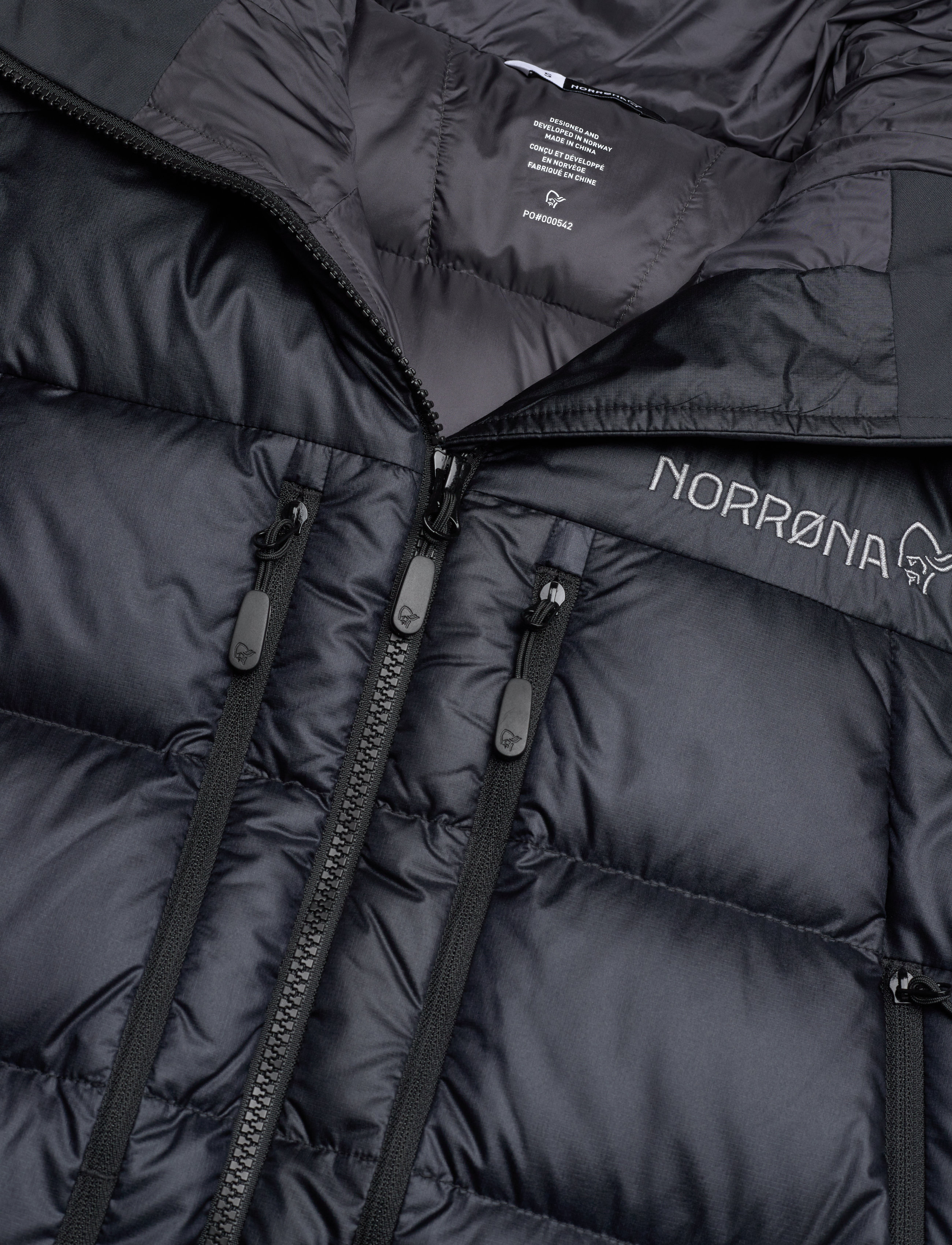 Norrøna - trollveggen down800 Hood W's - caviar black - 5