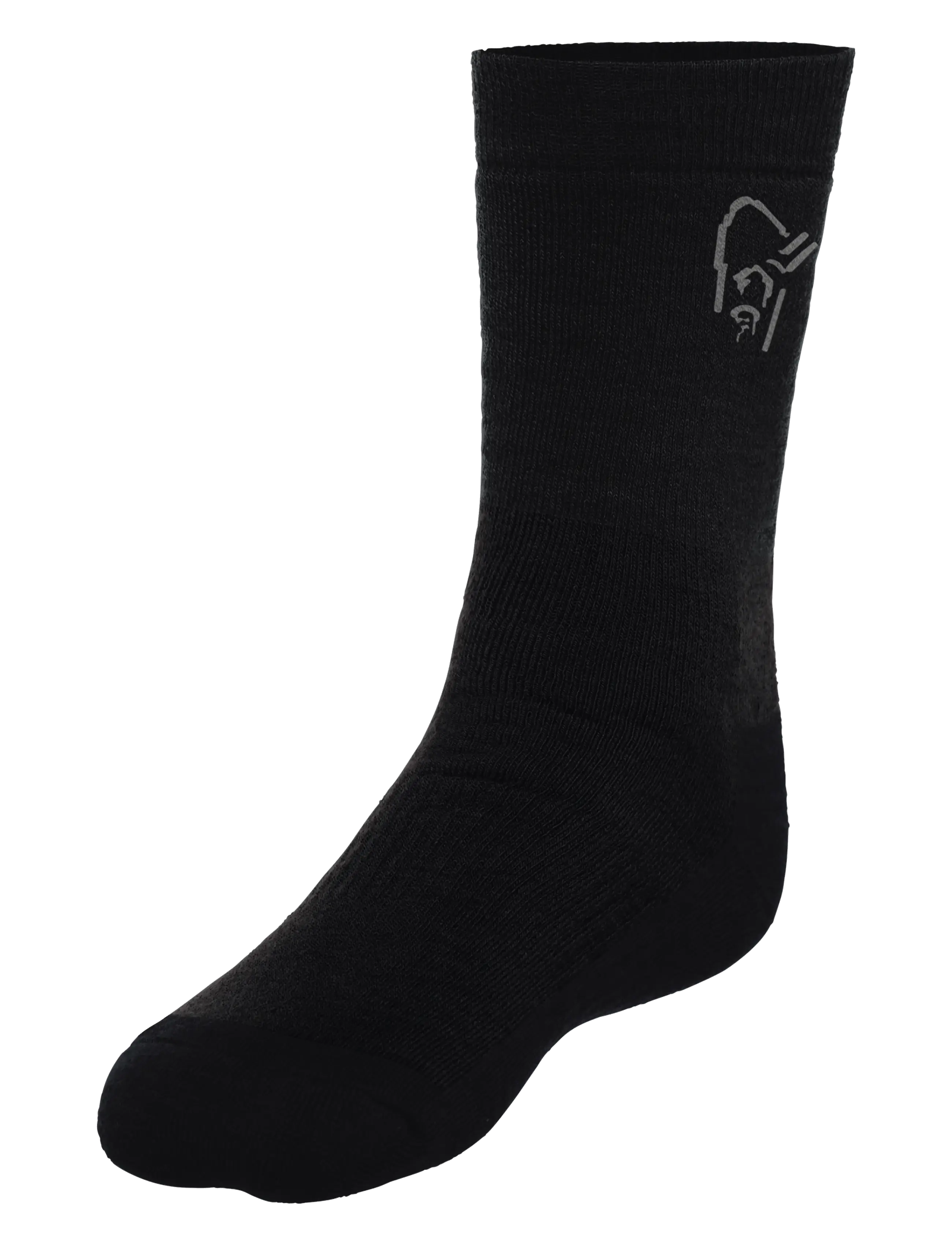 Norrøna trollveggen heavy merinoUll Socks - Visa allt - CAVIAR BLACK/IRON GATE / black