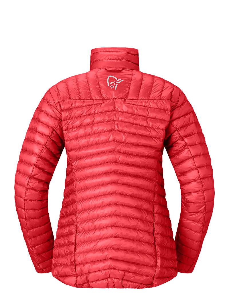 Norrøna - trollveggen down800 super light Jacket W's - winterjacken - watermelon - 2