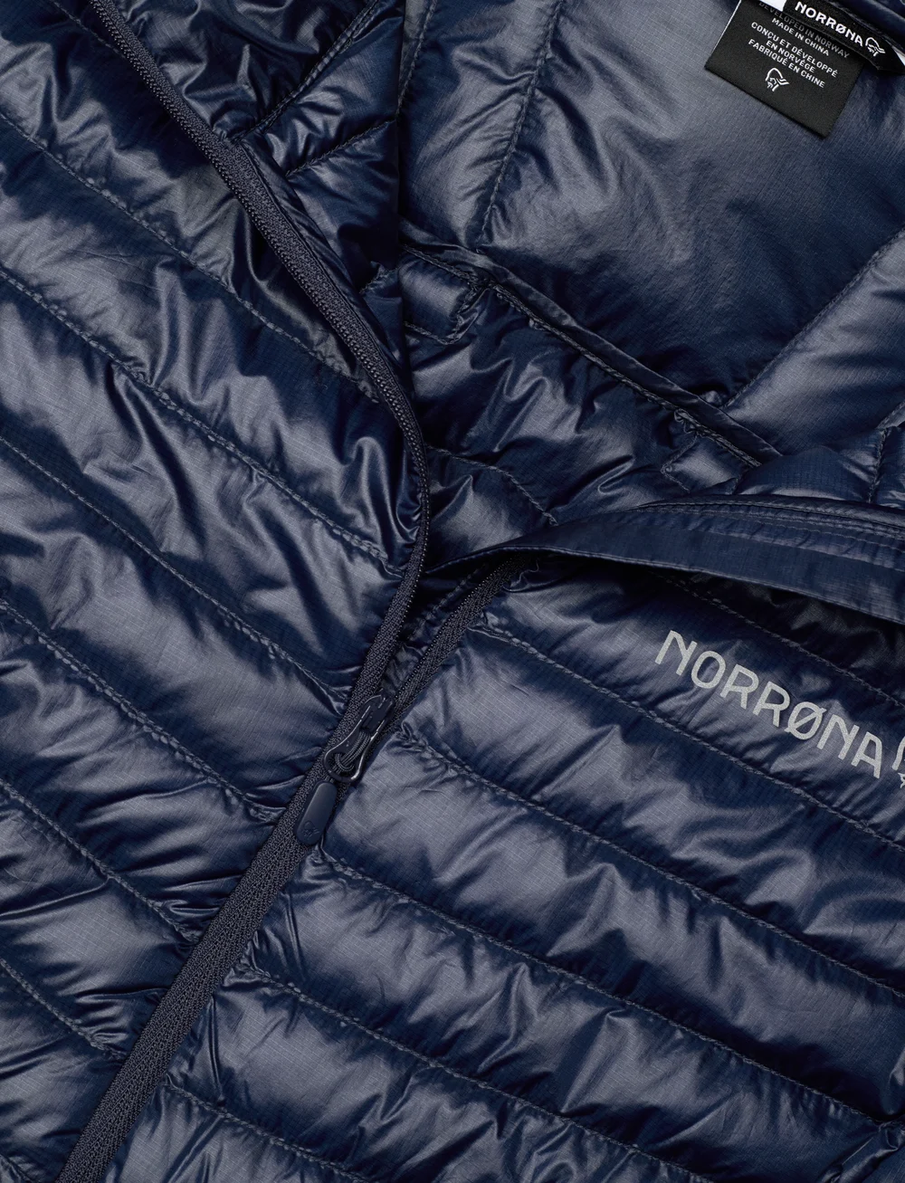 Norrøna - trollveggen down800 super light Hood W's - välijoped - indigo night - 2