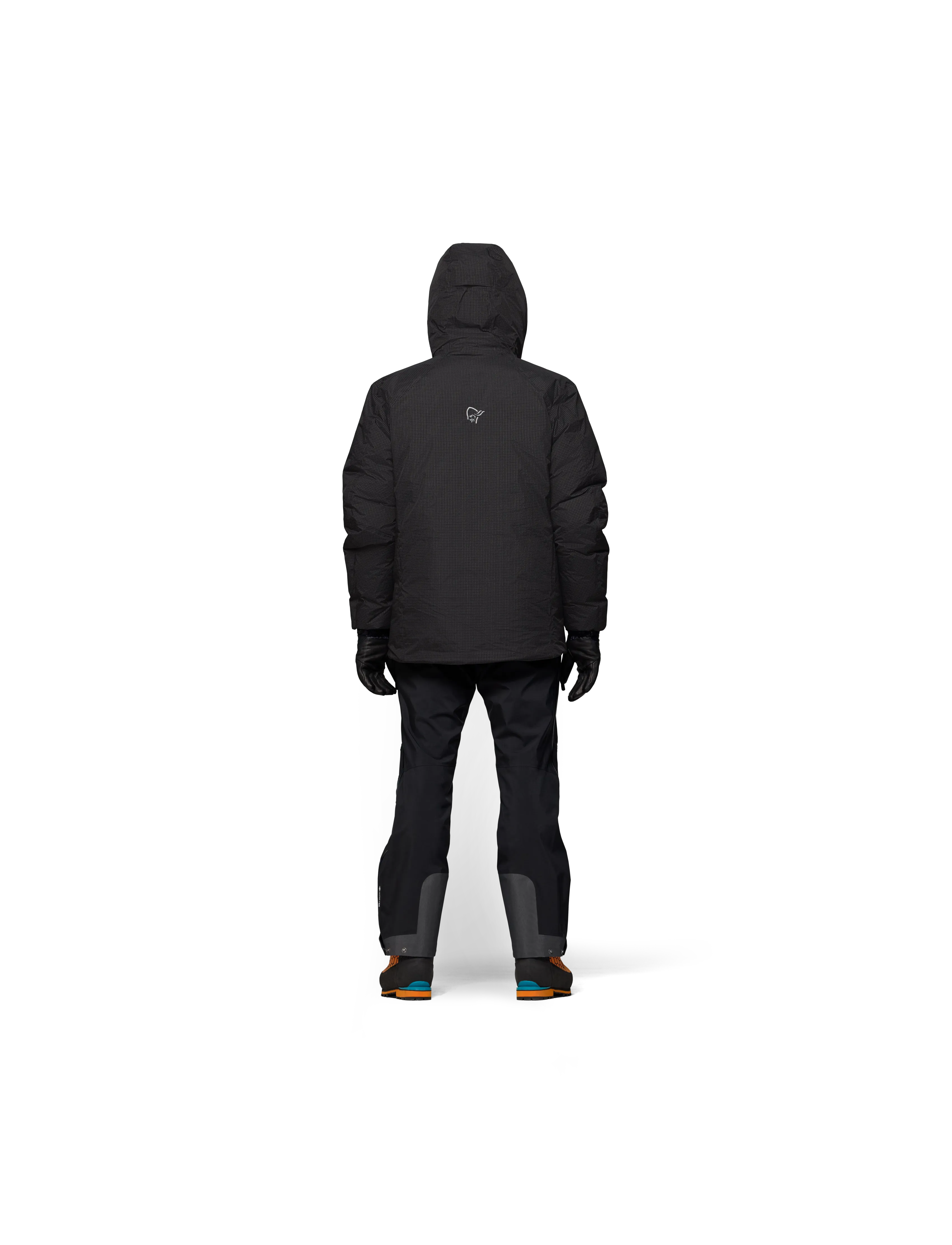 Norrøna - trollveggen dri2 down800 Zip Hood M's - outdoor jacken - caviar black - 5