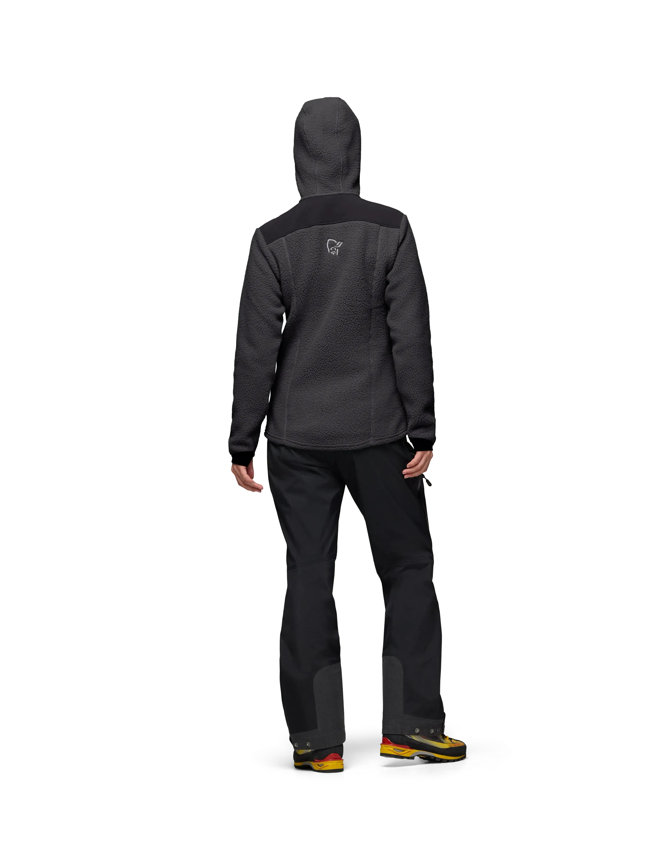 Norrøna - trollveggen warm3 Zip Hood W's - tops - phantom - 4