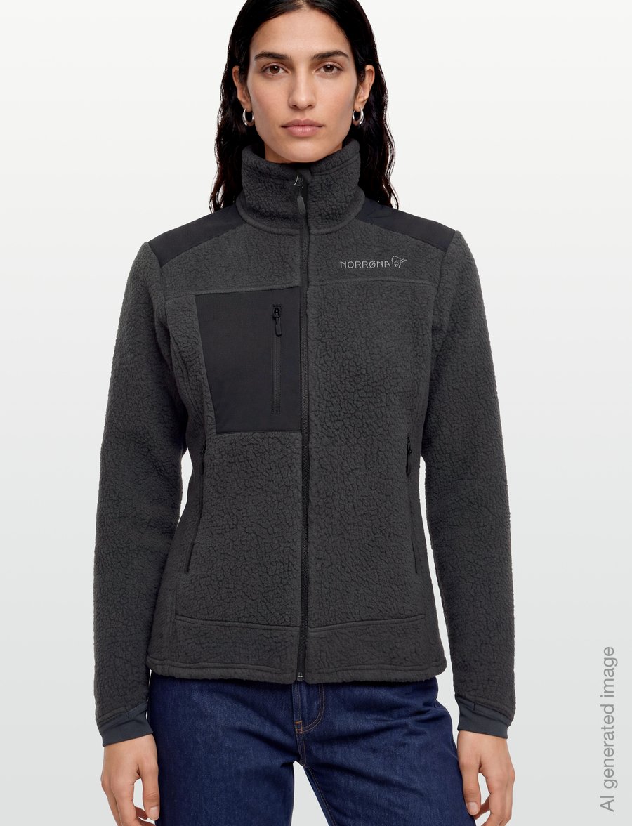 Norrøna - trollveggen warm3 Jacket W's - Āra virsjakas - phantom - 3