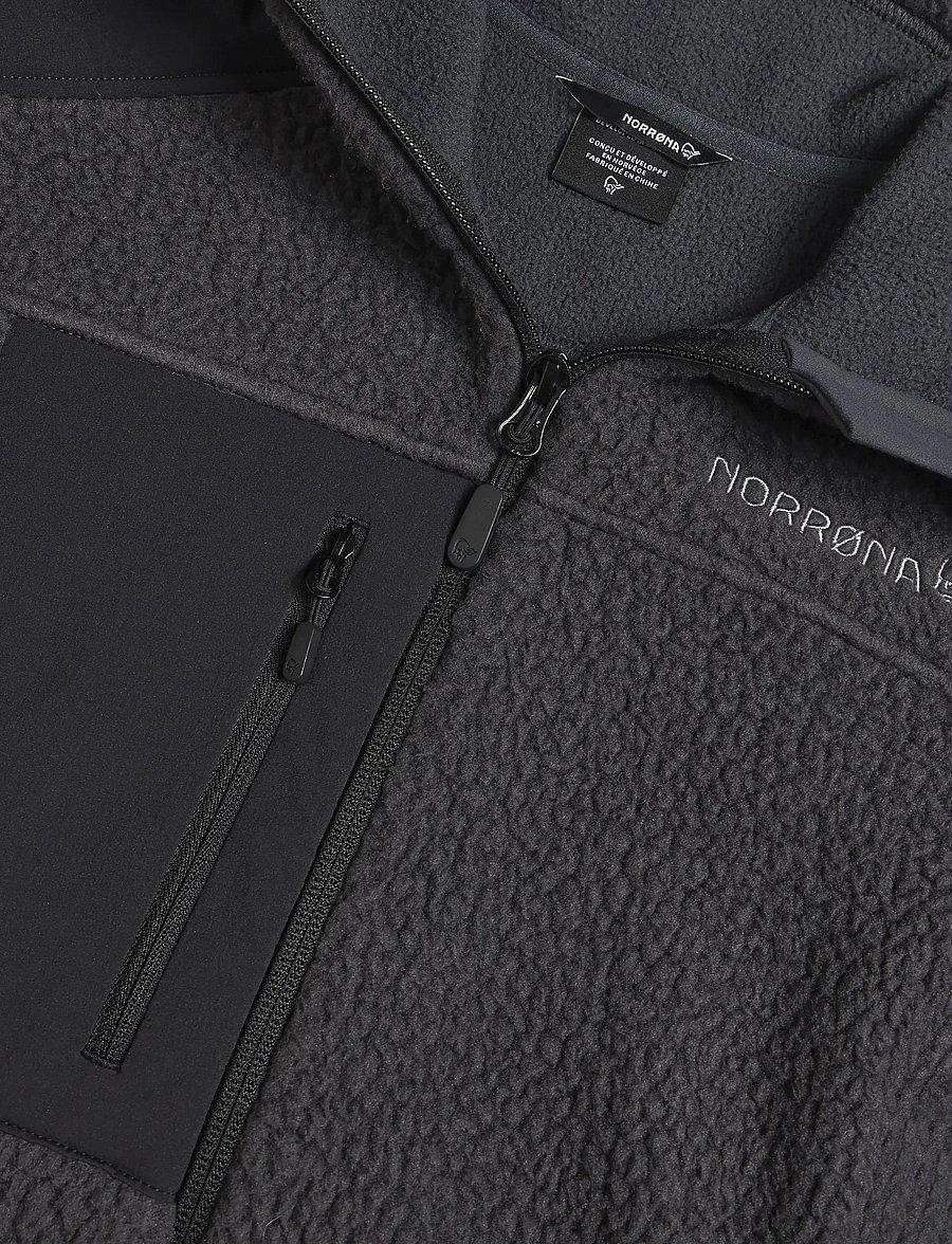 Norrøna - trollveggen warm3 Jacket W's - outdoor jackets - phantom - 2