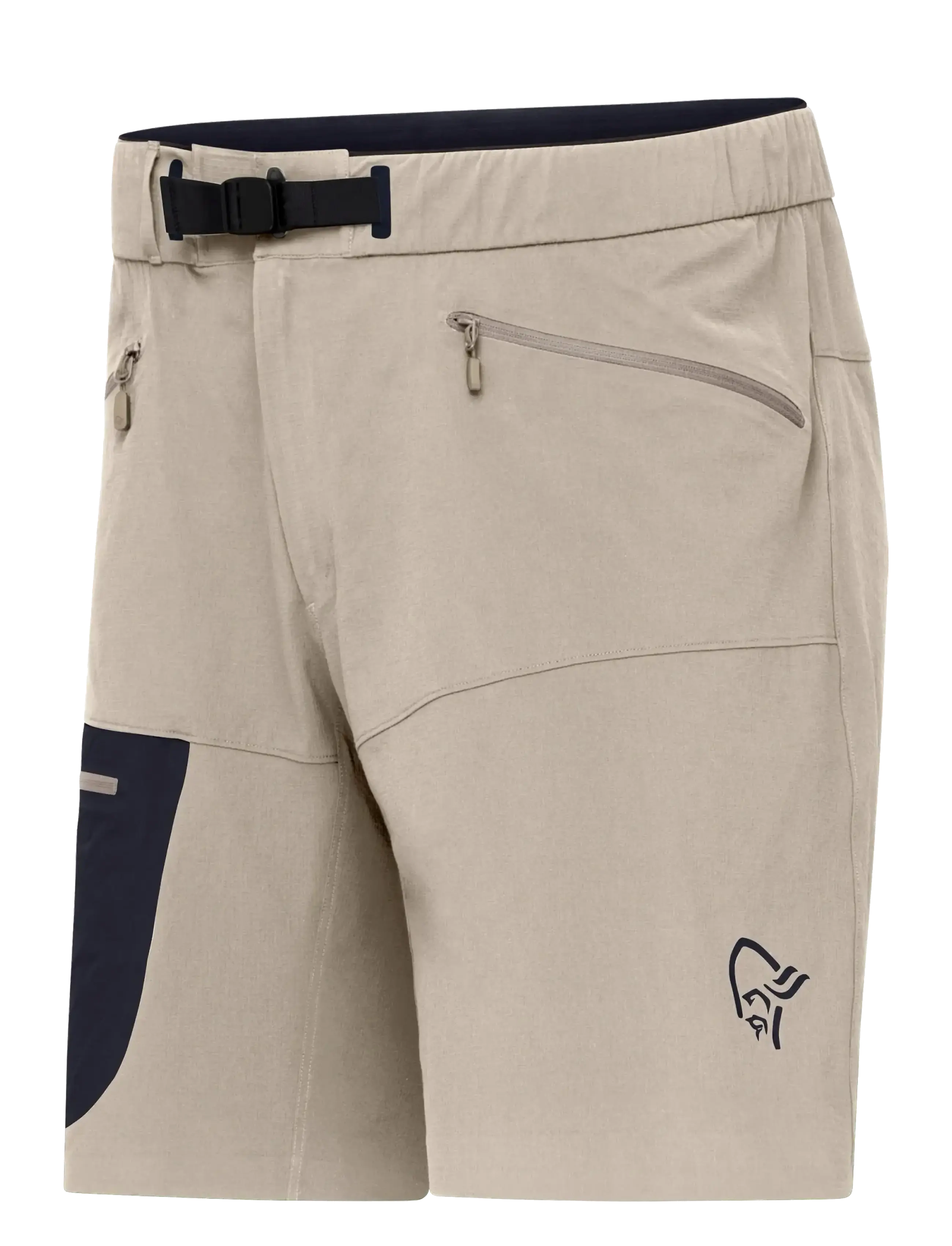 Norrøna - falketind flex1 light Shorts M's - outdoorshorts - winter twig/caviar black - 3