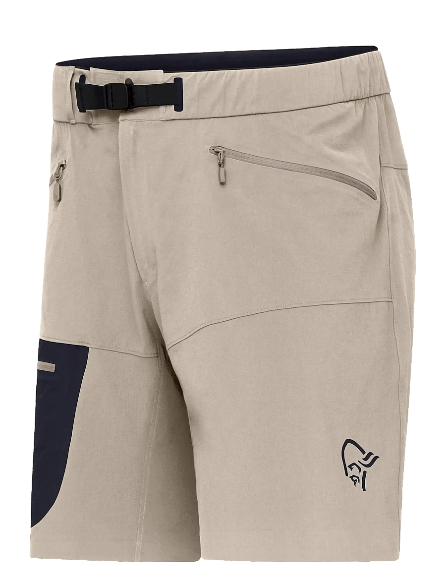 Norrøna - falketind flex1 light Shorts M's - lühikesed vabaõhupüksid - winter twig/caviar black - 3