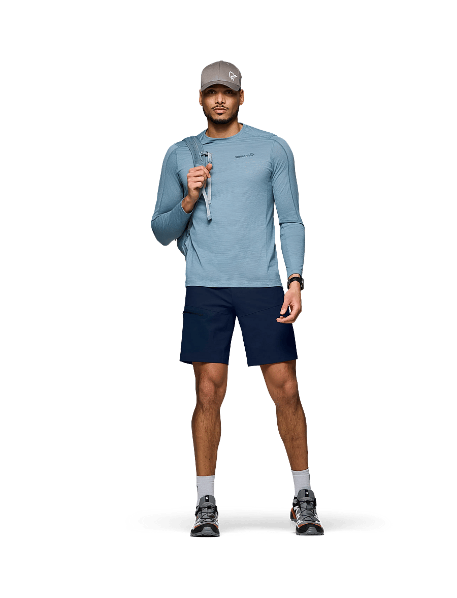 Norrøna - falketind flex1 light Shorts M's - friluftsshorts - indigo night - 5