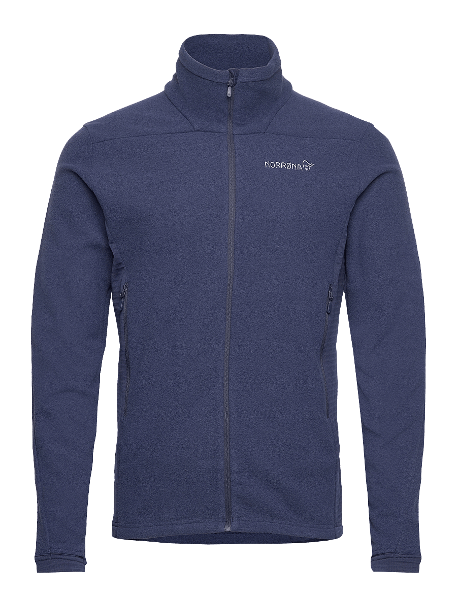 Norrøna - falketind warm1 Jacket M's - fleece og mellemlag - indigo night - 0