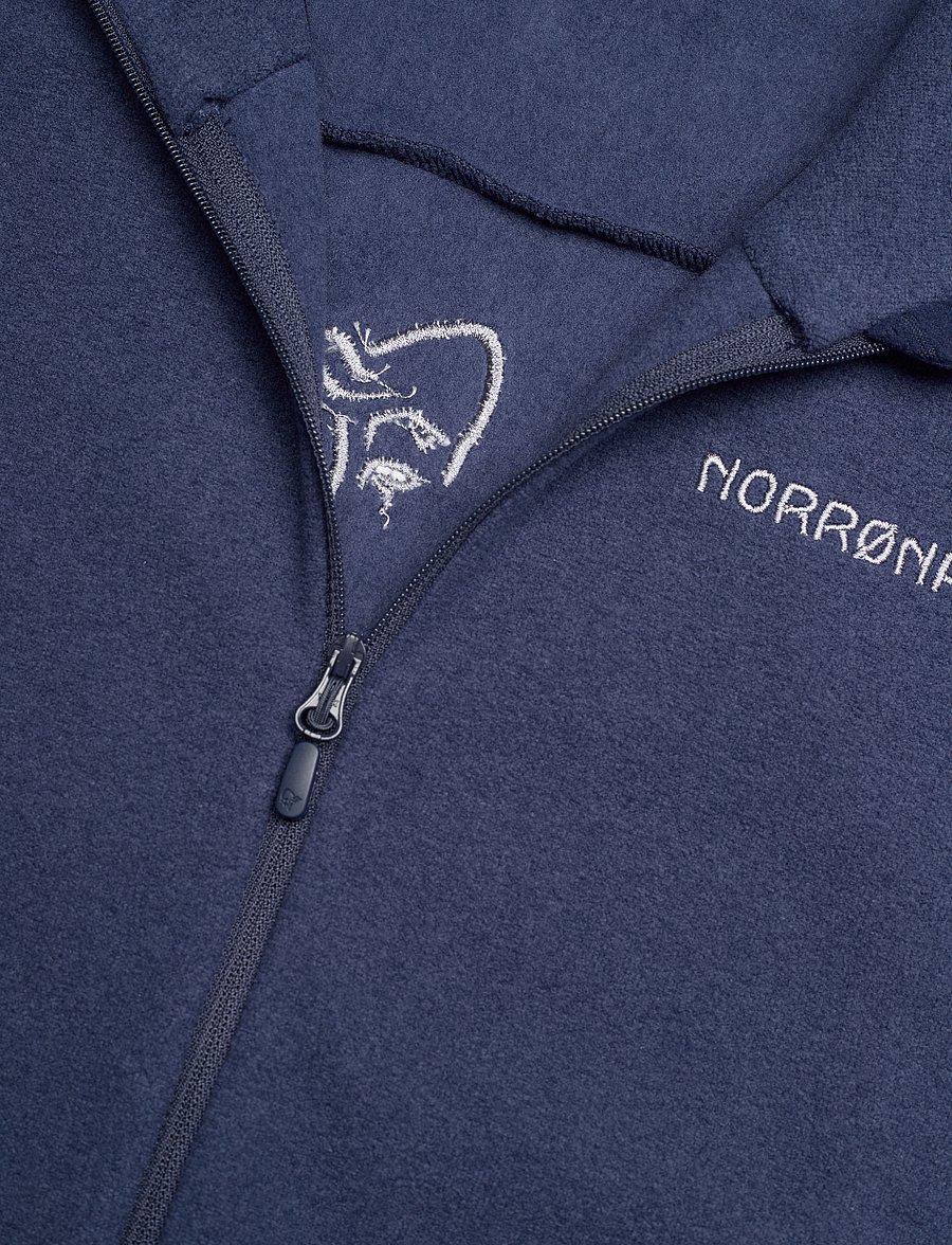 Norrøna - falketind warm1 Jacket M's - fleece og mellemlag - indigo night - 2