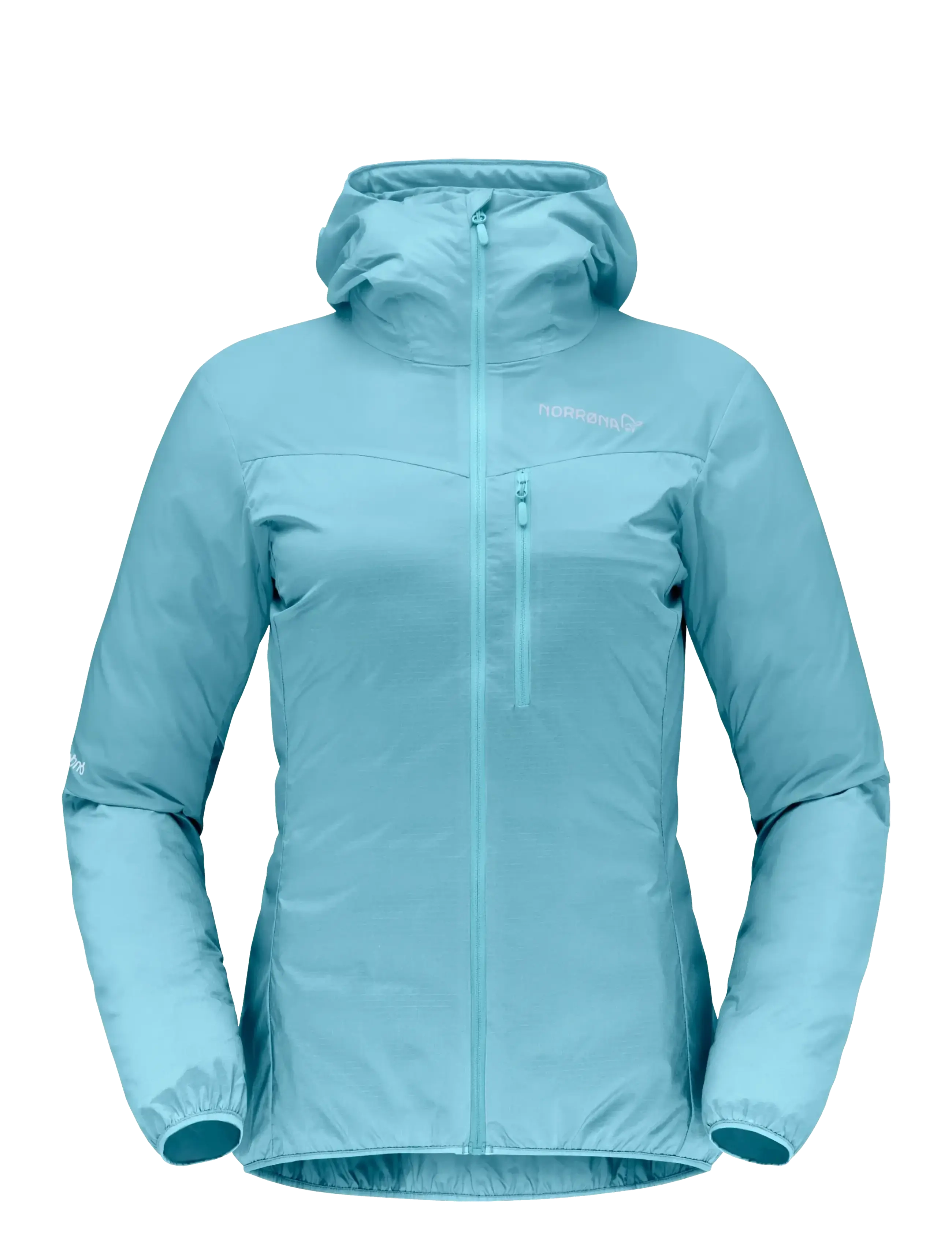 Norrøna falketind aero60 Zip Hood W's - Outdoor - AQUA HAZE / blue