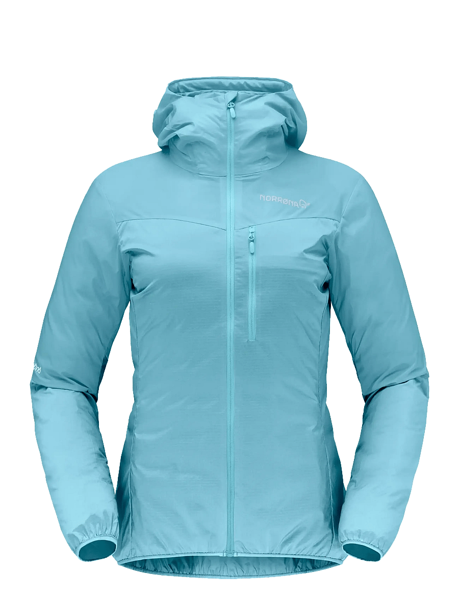 Norrøna - falketind aero60 Zip Hood W's - friluftsjakker - aqua haze - 1