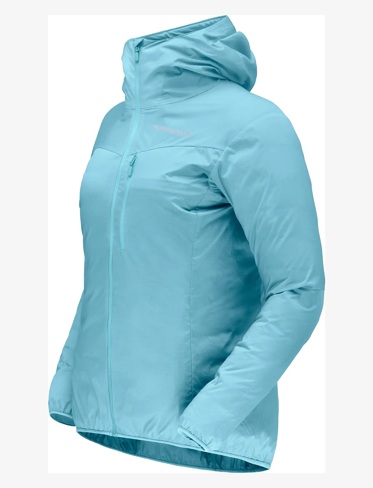 Norrøna - falketind aero60 Zip Hood W's - outdoor jacken - aqua haze - 2