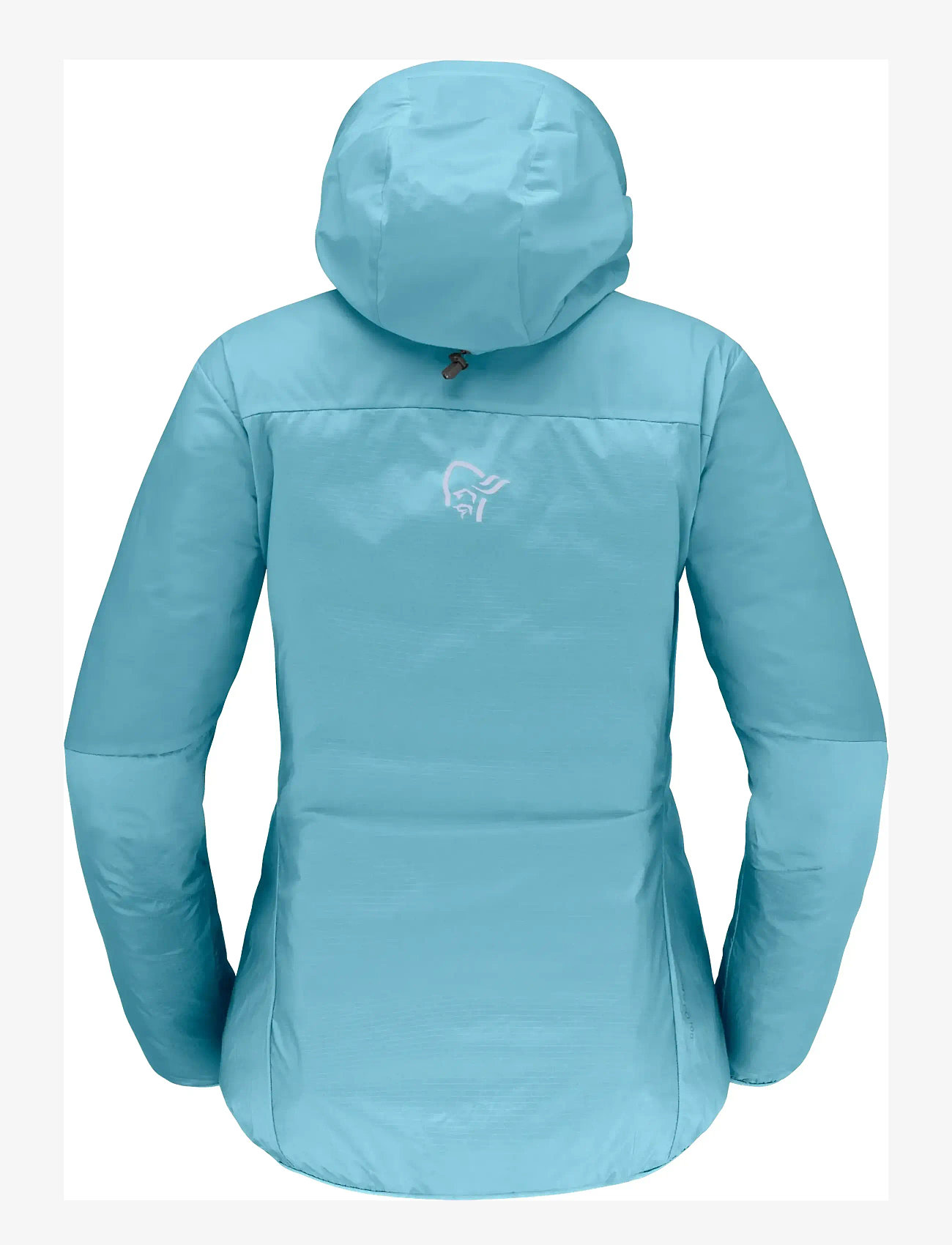 Norrøna - falketind aero60 Zip Hood W's - outdoor jacken - aqua haze - 3
