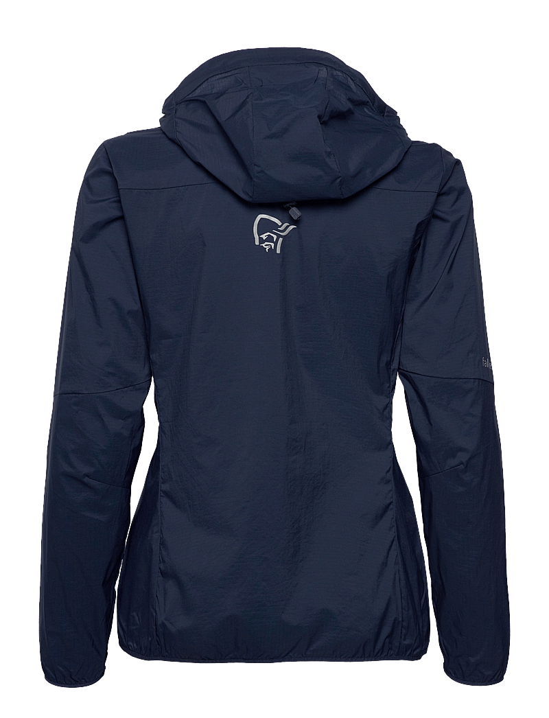 Norrøna - falketind aero60 Zip Hood W's - outdoor jacken - indigo night - 1