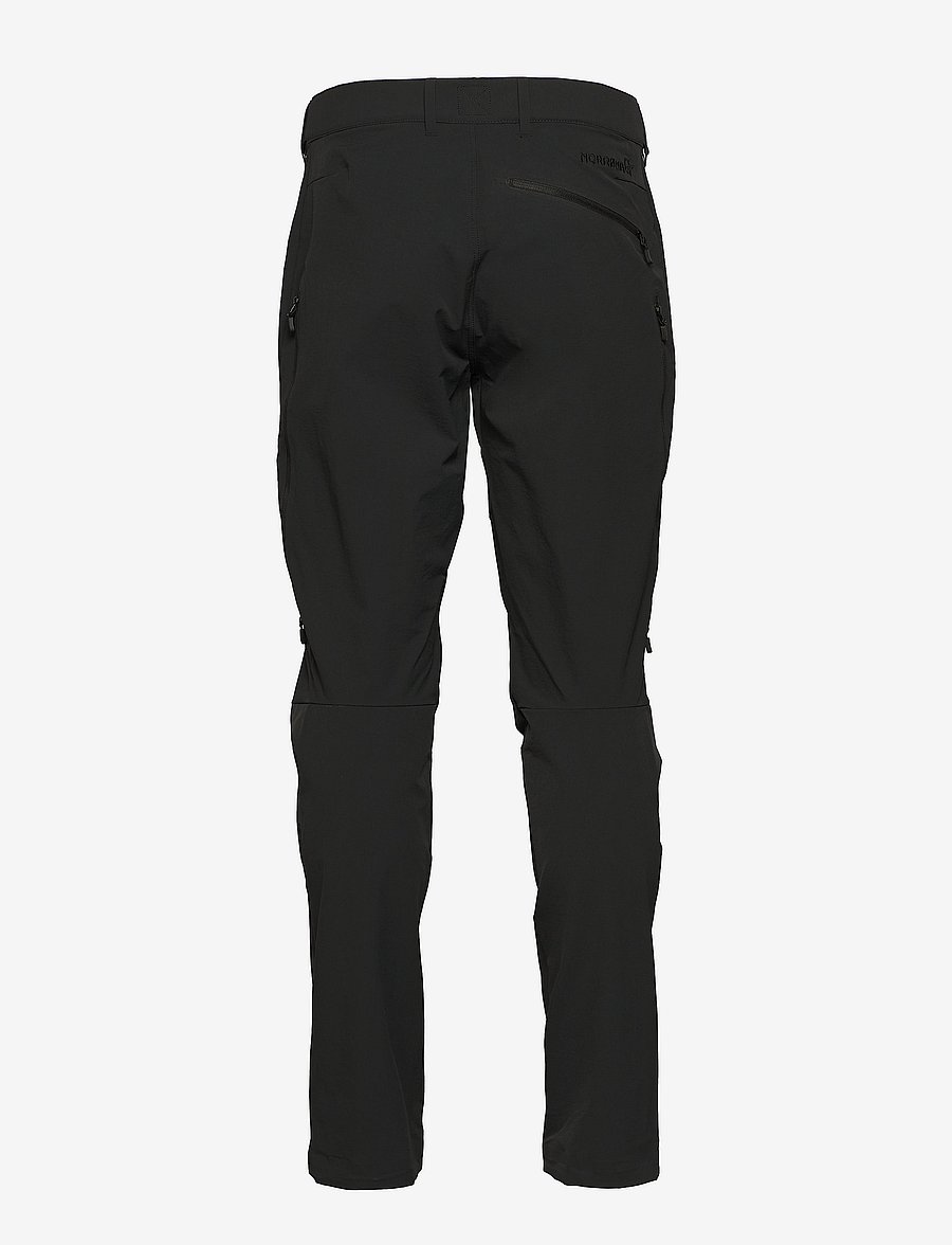 Norrøna - falketind flex1 Pants M's - outdoorhosen - caviar black - 1