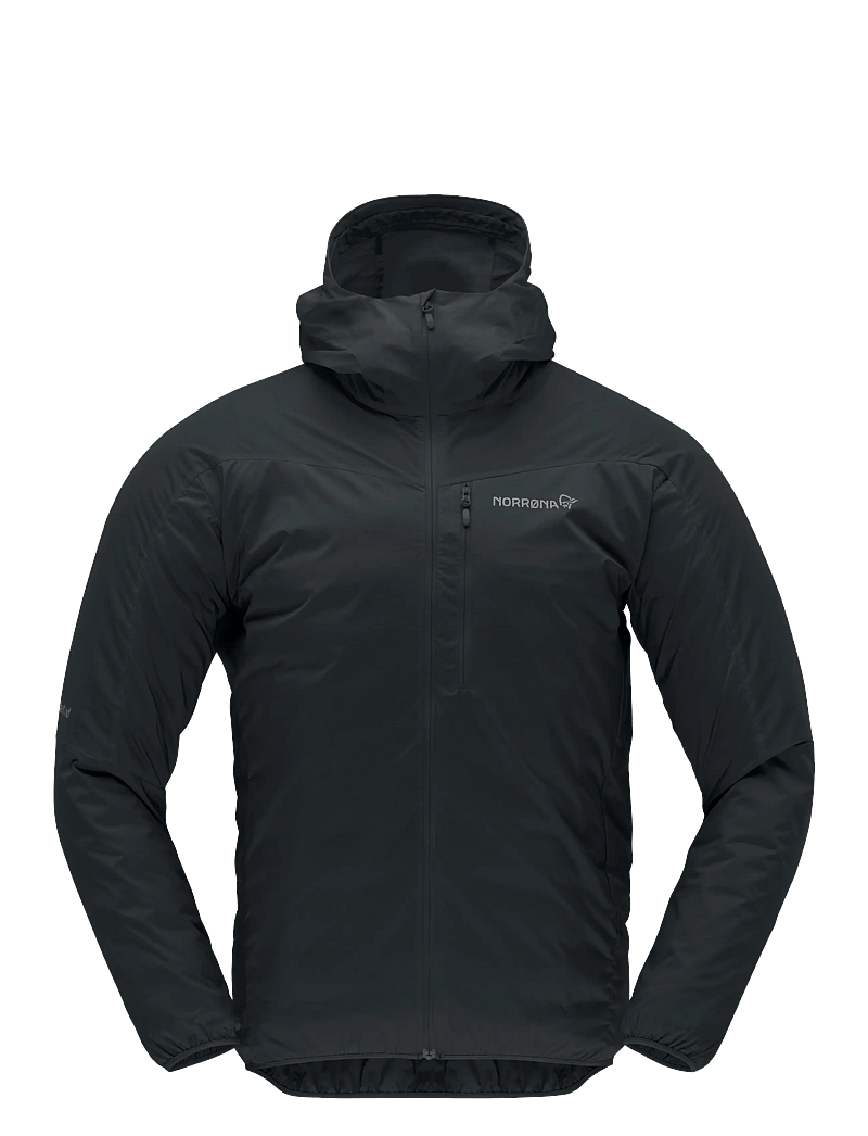 Norrøna - falketind aero60 Zip Hood M's - outdoor jacken - caviar black - 1