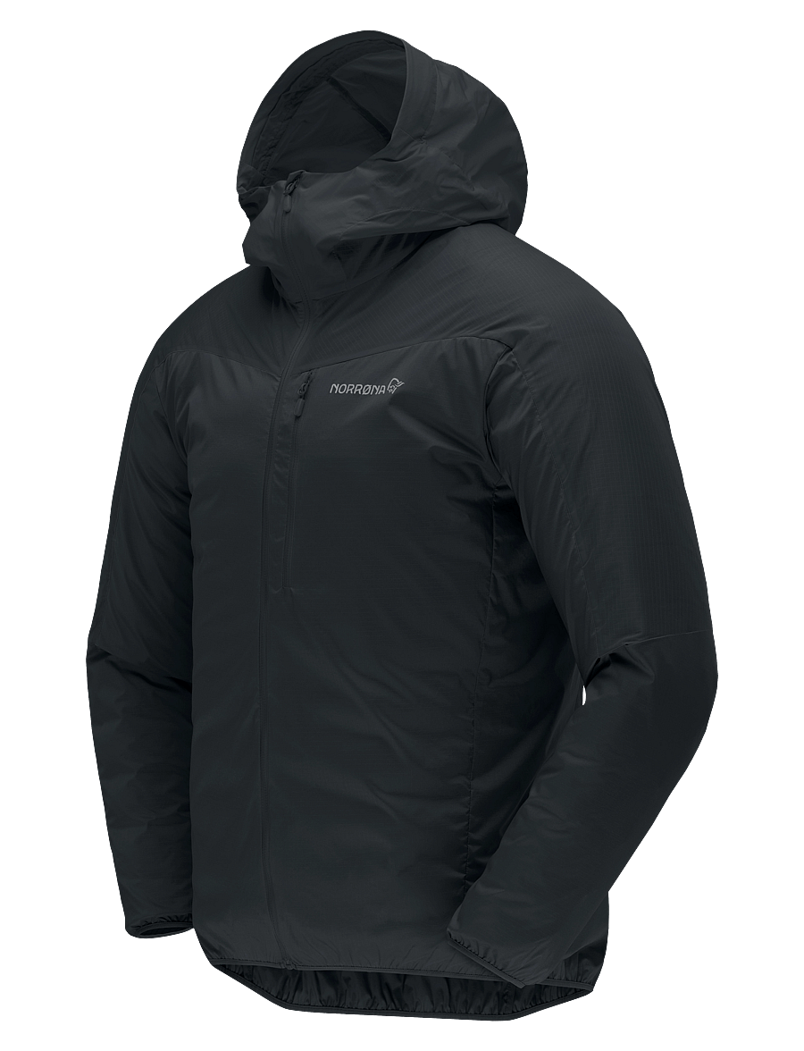 Norrøna - falketind aero60 Zip Hood M's - outdoorjassen - caviar black - 2