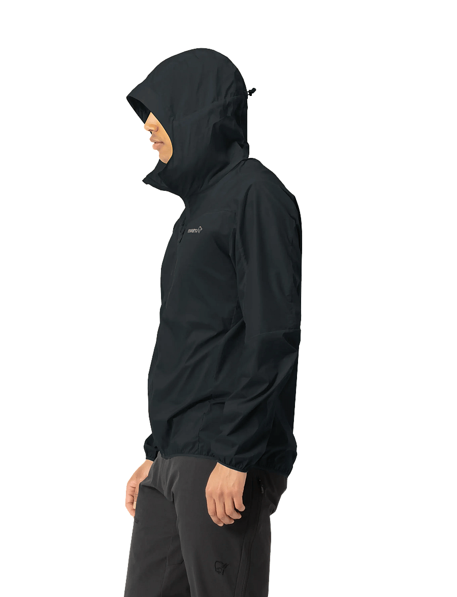 Norrøna - falketind aero60 Zip Hood M's - outdoorjassen - caviar black - 5