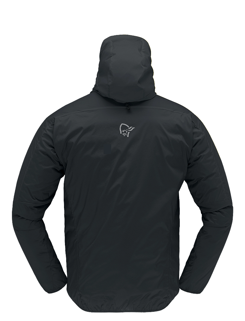 Norrøna - falketind aero60 Zip Hood M's - outdoor jacken - caviar black - 3