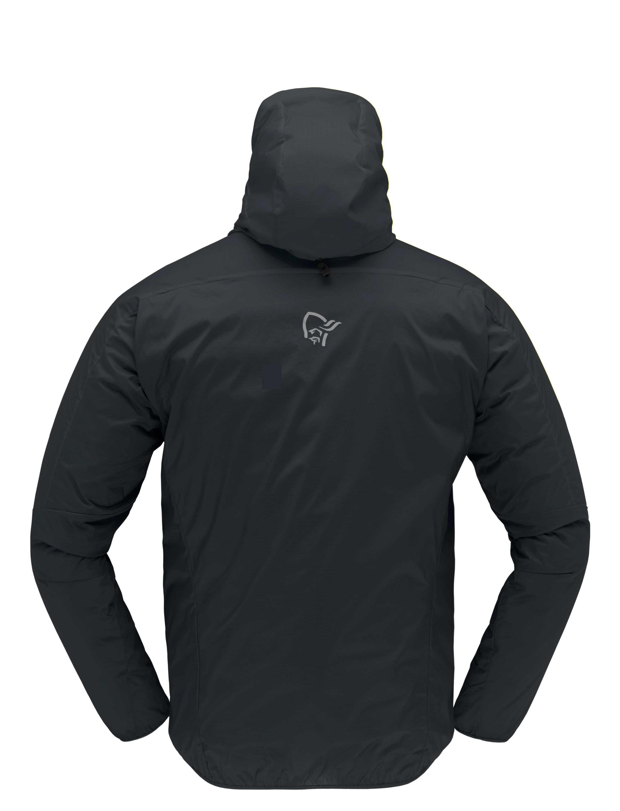 Norrøna - falketind aero60 Zip Hood M's - lauko striukės - caviar black - 3
