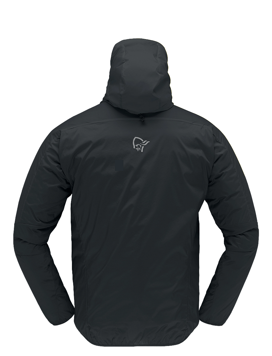 Norrøna - falketind aero60 Zip Hood M's - outdoorjassen - caviar black - 3