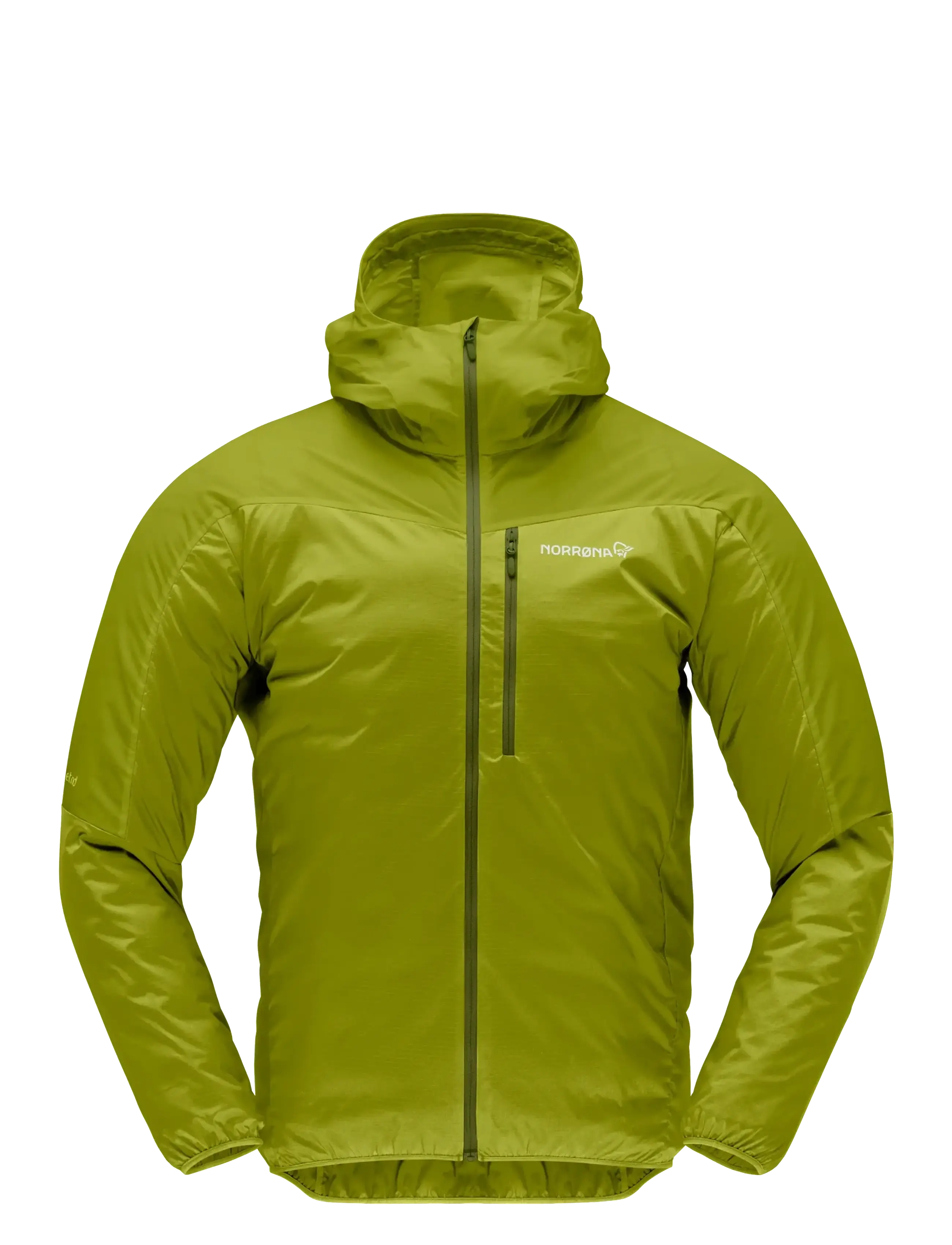 Norrøna falketind aero60 Zip Hood M's - Jacken - GOLDEN LIME / green