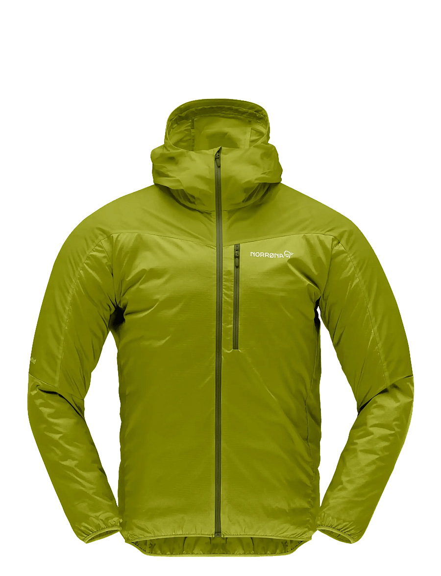 Norrøna - falketind aero60 Zip Hood M's - välijoped - golden lime - 1
