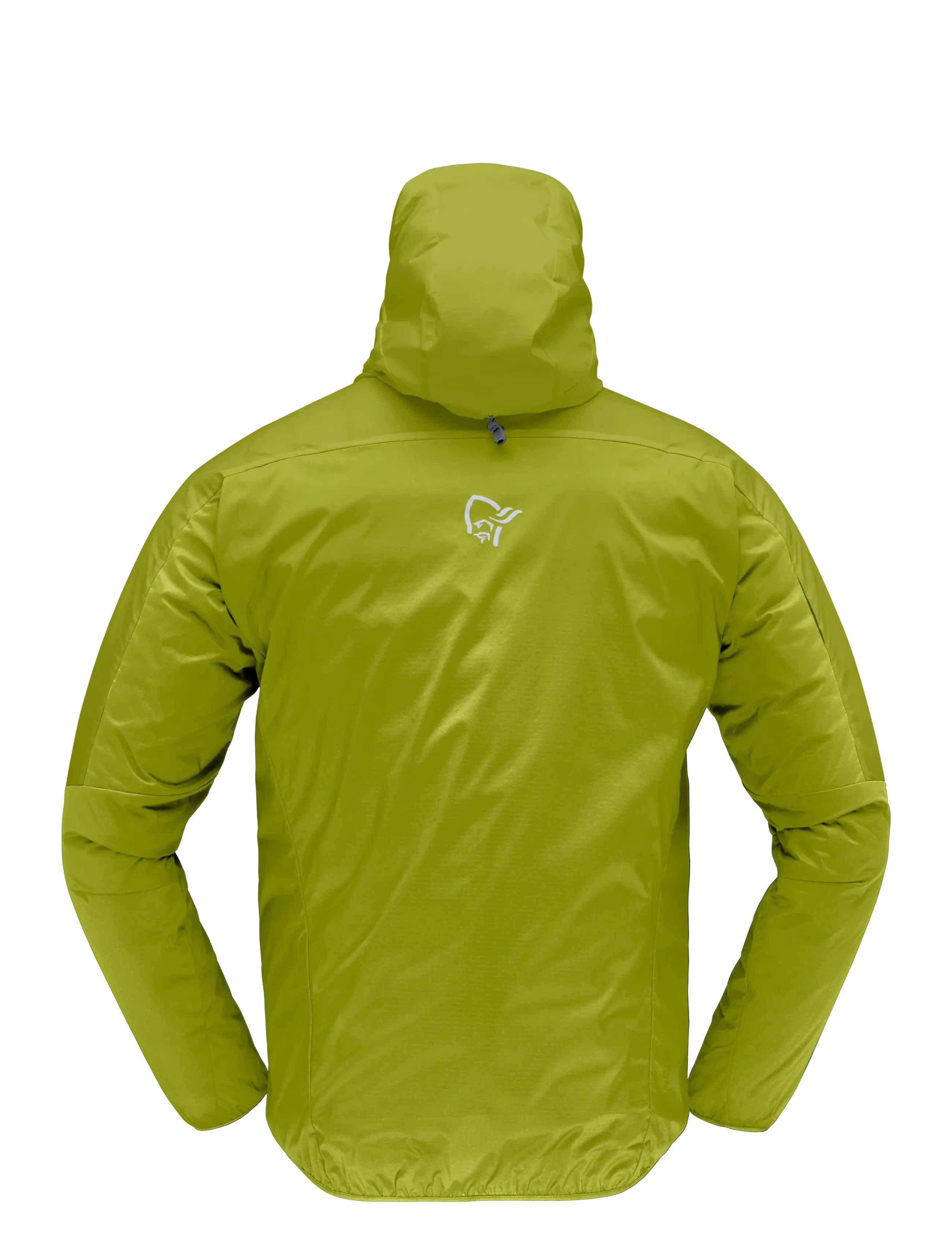 Norrøna - falketind aero60 Zip Hood M's - friluftsjakker - golden lime - 2