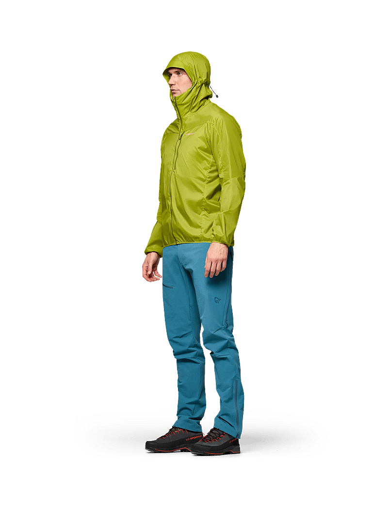 Norrøna - falketind aero60 Zip Hood M's - välijoped - golden lime - 4