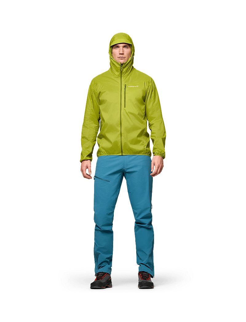 Norrøna - falketind aero60 Zip Hood M's - välijoped - golden lime - 5
