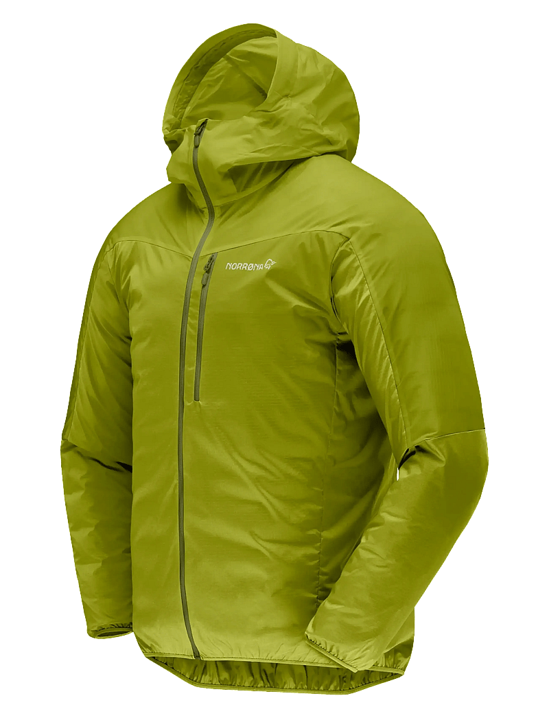 Norrøna - falketind aero60 Zip Hood M's - välijoped - golden lime - 3