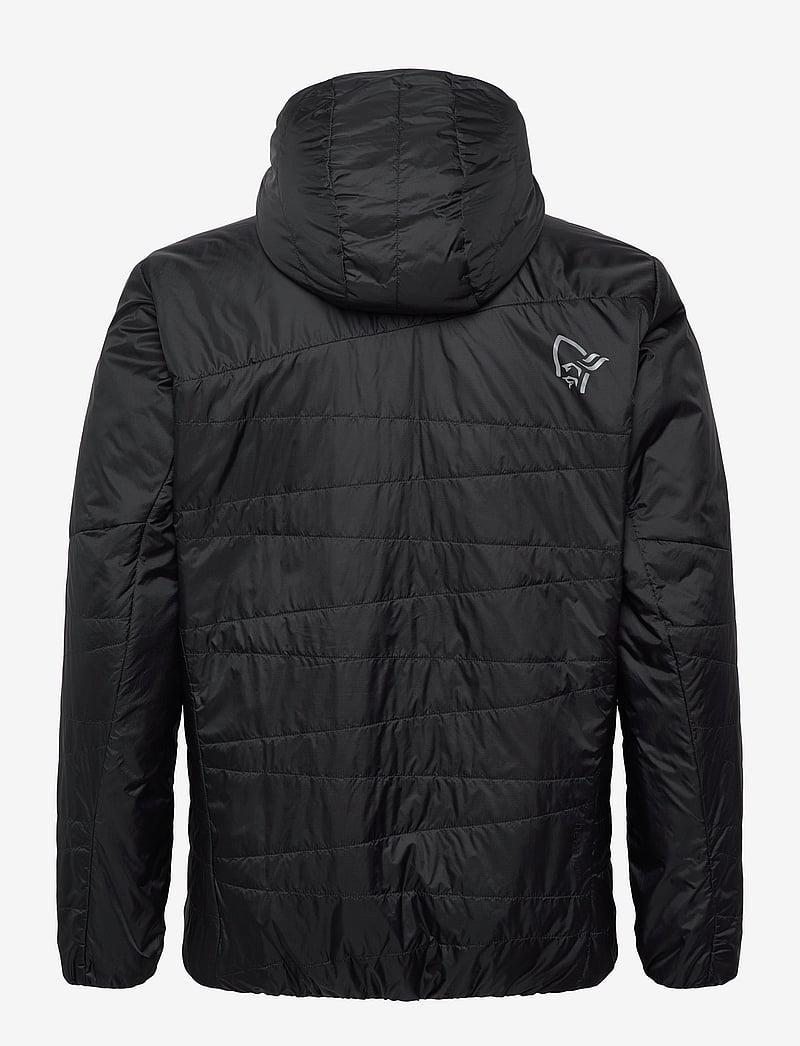 Norrøna - falketind thermo40 Zip Hood M's - friluftsjackor - caviar black - 1