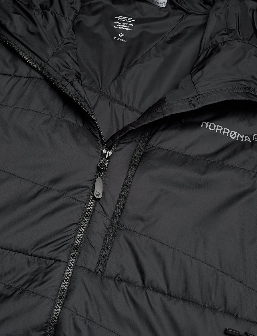 Norrøna - falketind thermo40 Zip Hood M's - ulkoilutakit - caviar black - 2