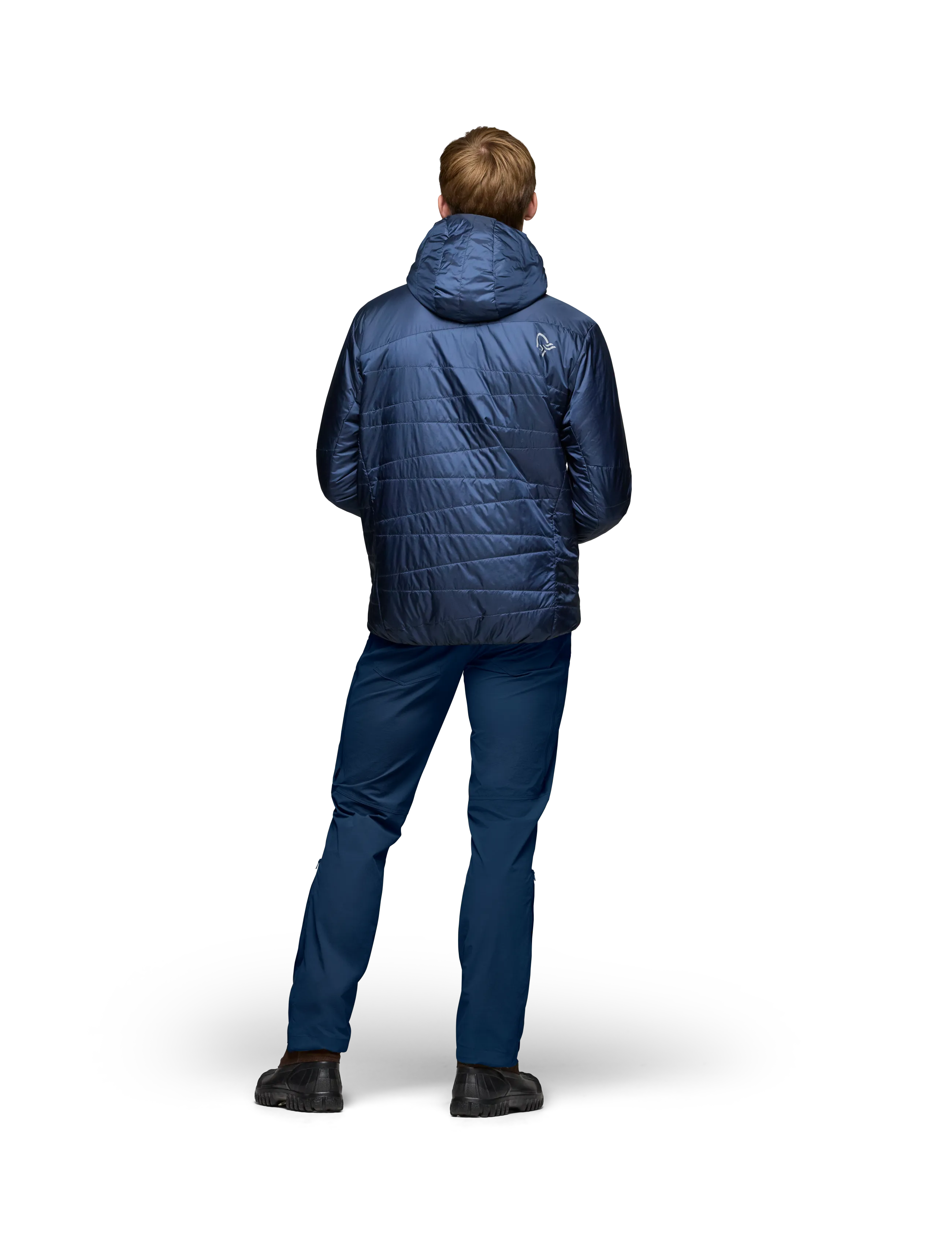 Norrøna - falketind thermo40 Zip Hood M's - friluftsjackor - indigo night - 3