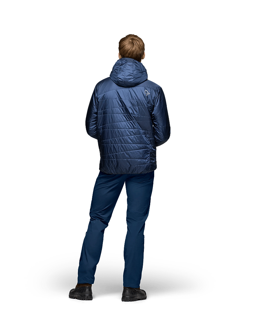 Norrøna - falketind thermo40 Zip Hood M's - outdoor jacken - indigo night - 3