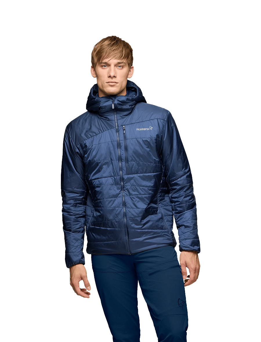 Norrøna - falketind thermo40 Zip Hood M's - outdoor jacken - indigo night - 4