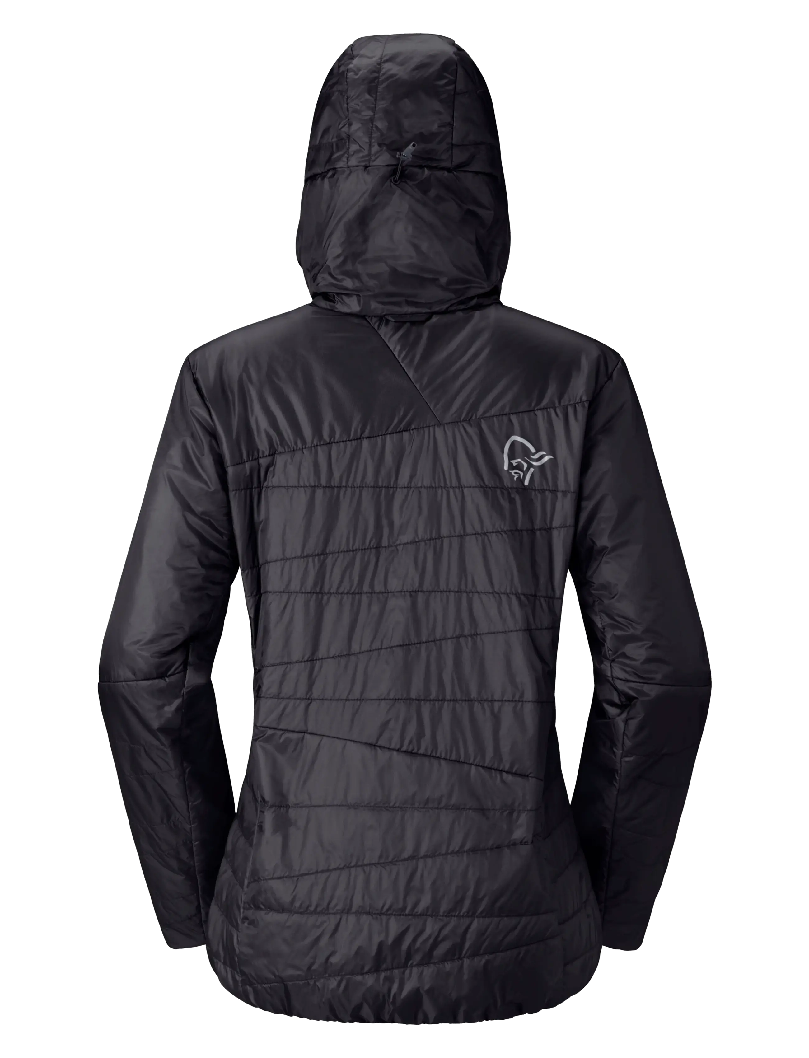 Norrøna - falketind thermo40 Zip Hood W's - friluftsjakker - caviar black - 3