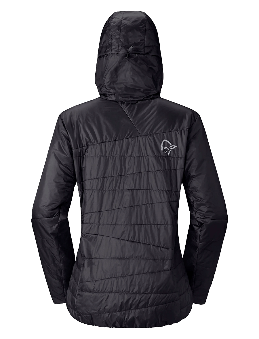 Norrøna - falketind thermo40 Zip Hood W's - friluftsjakker - caviar black - 3
