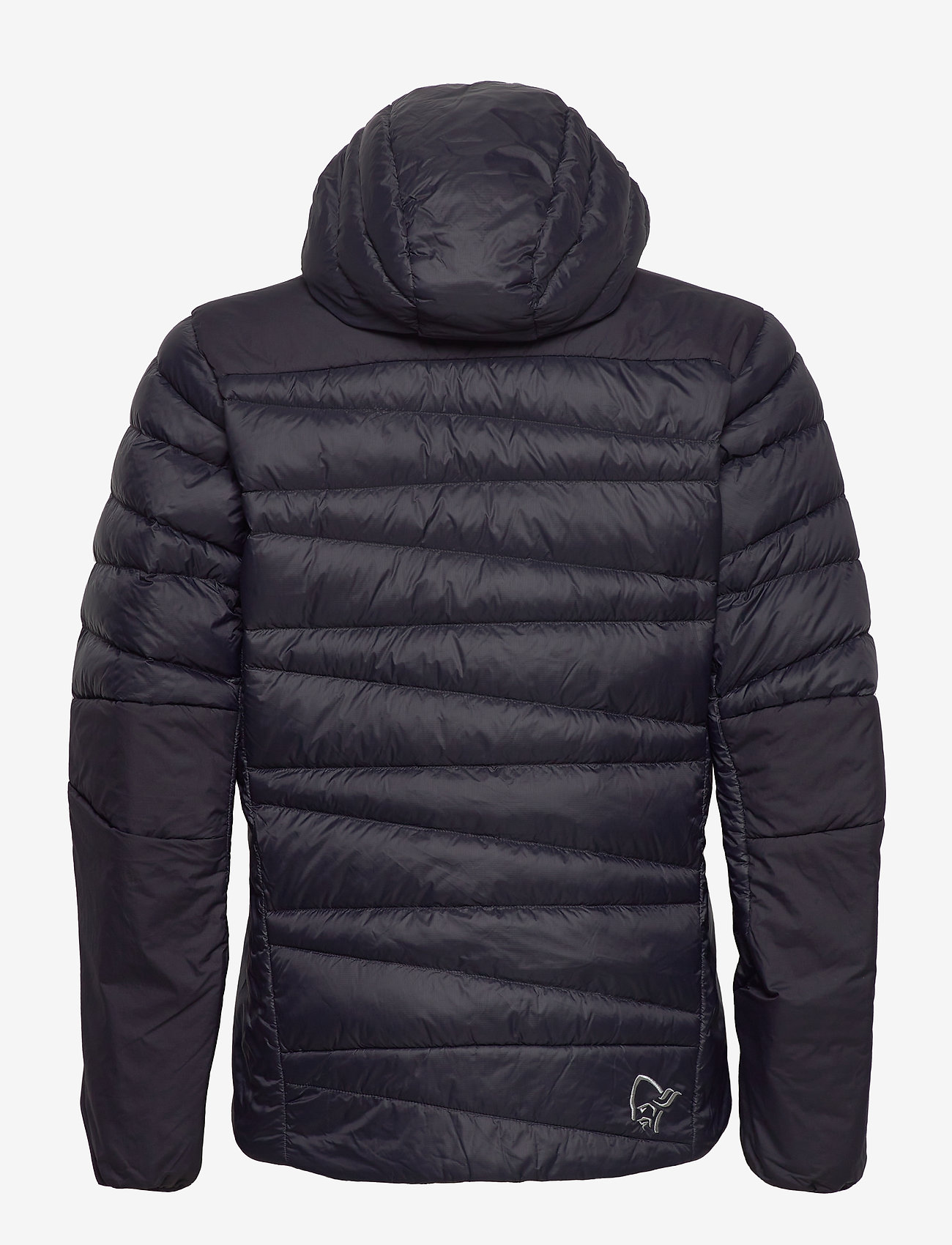 Norrøna - falketind down750 Zip Hood M's - dunjakker - caviar black - 1