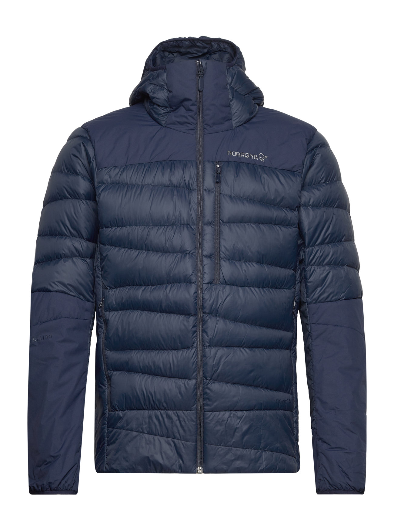Norrøna - falketind down750 Zip Hood M's - vinterjackor - indigo night - 0