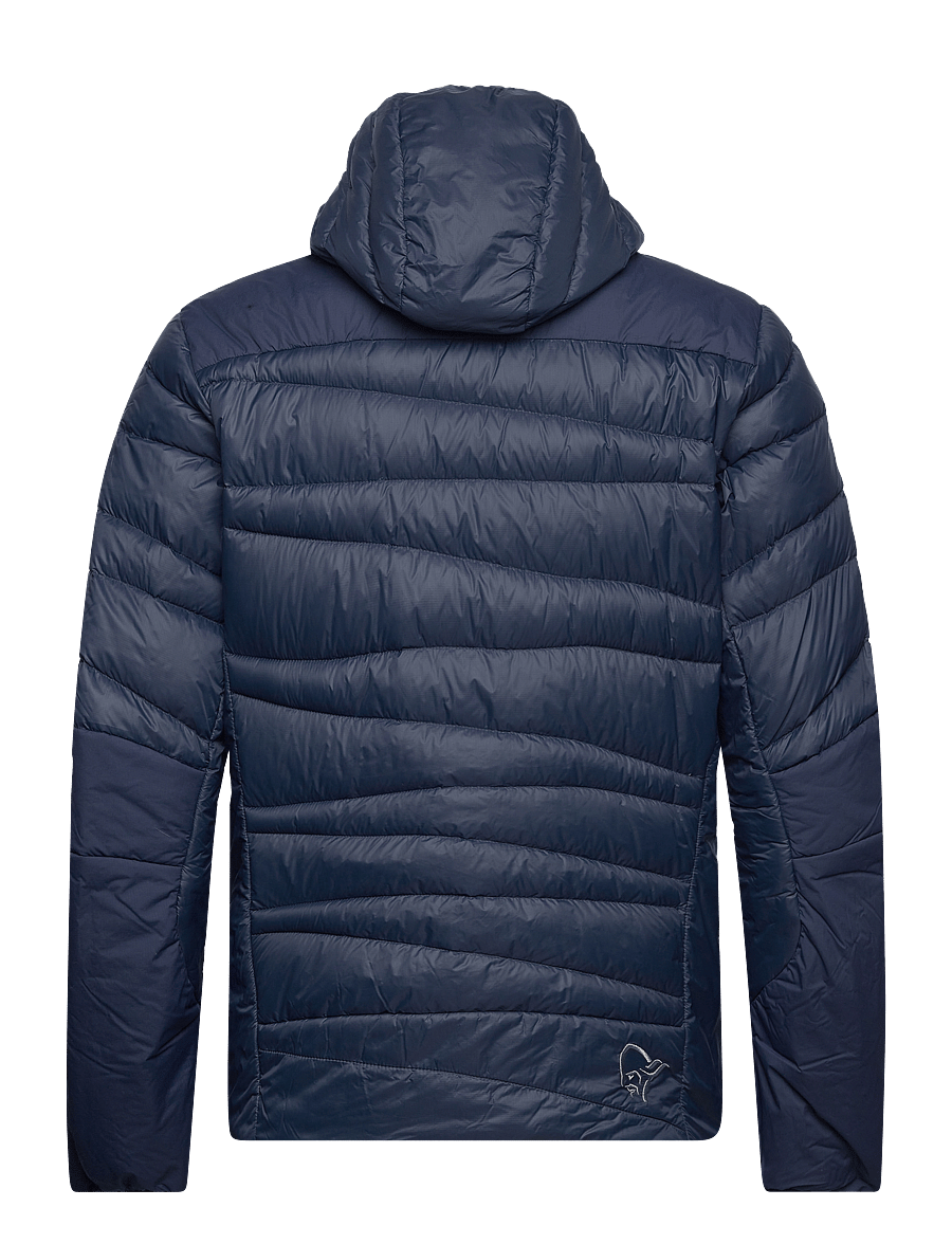 Norrøna - falketind down750 Zip Hood M's - dunjackor - indigo night - 1