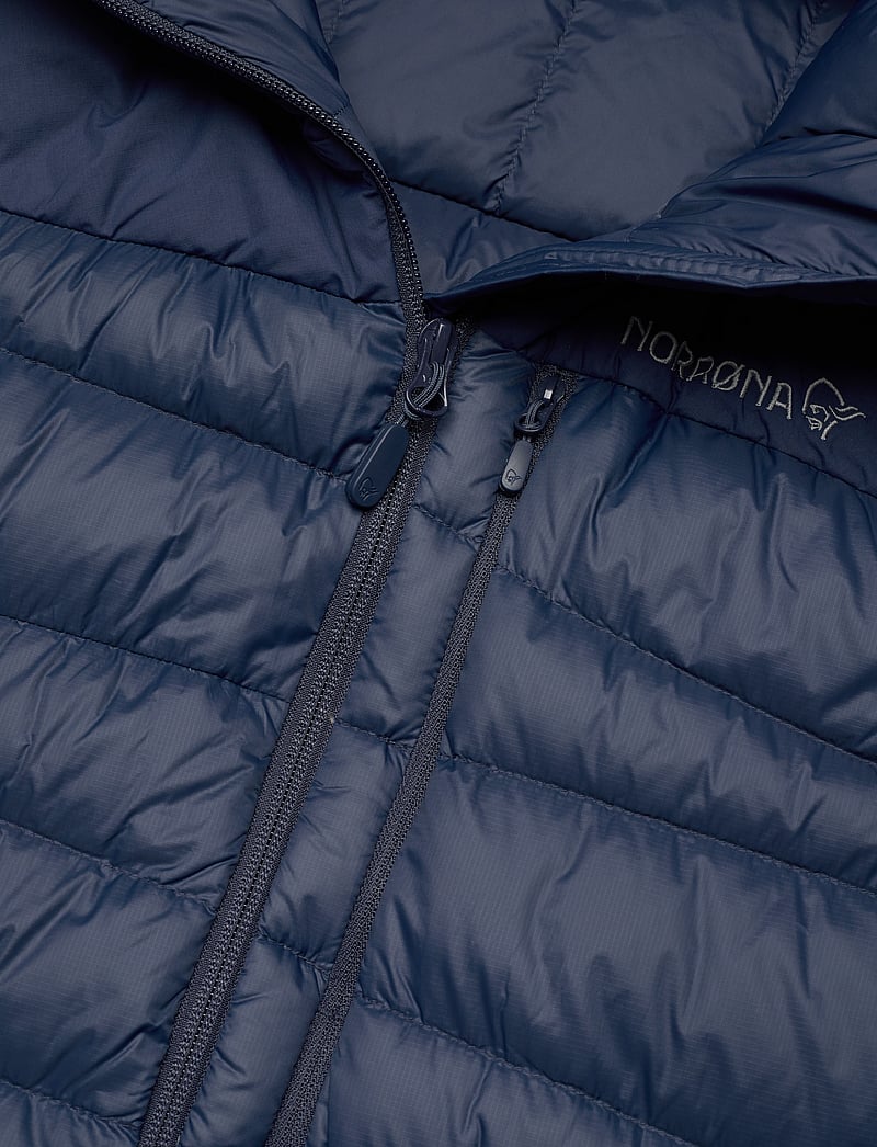 Norrøna - falketind down750 Zip Hood M's - vinterjackor - indigo night - 2