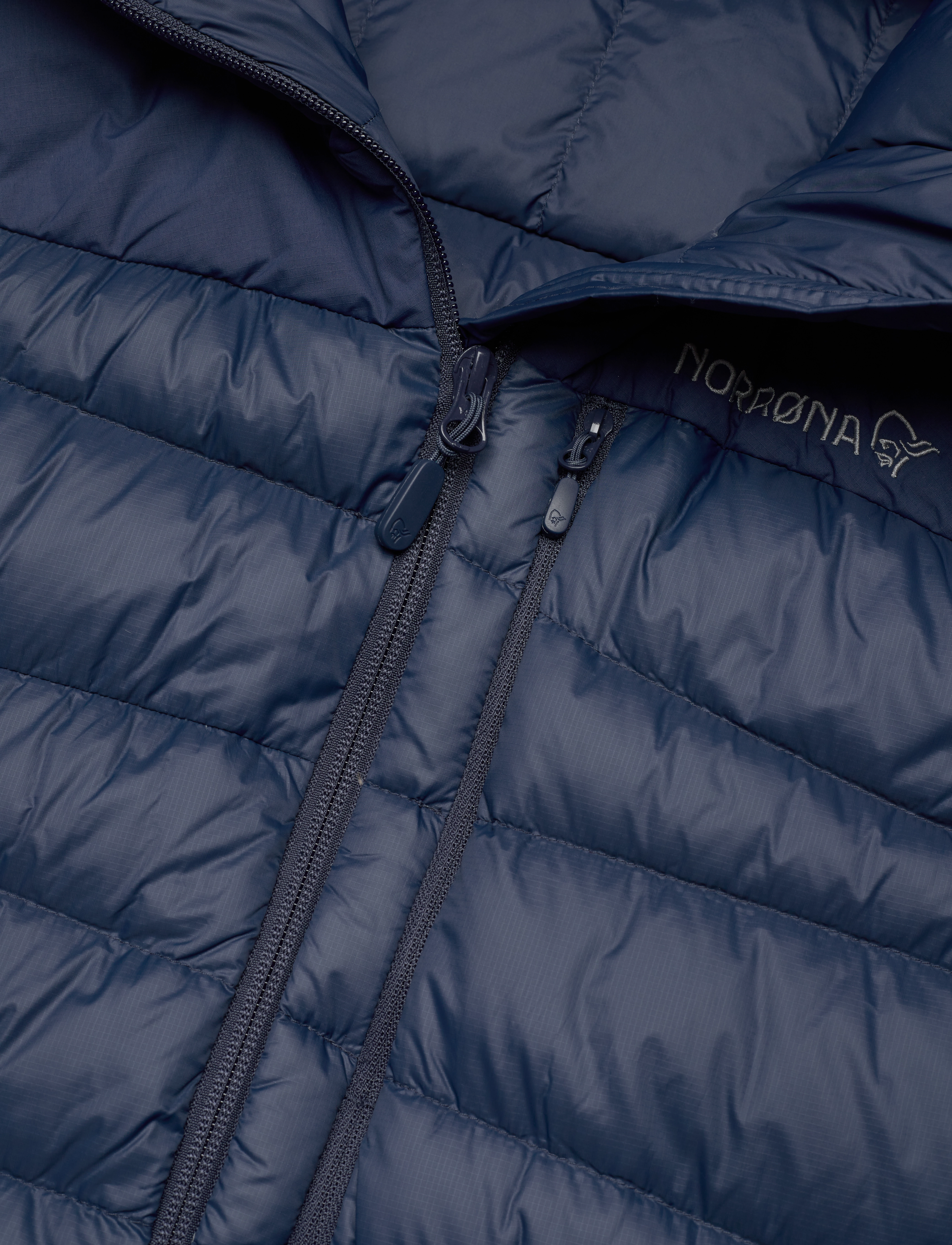 Norrøna - falketind down750 Zip Hood M's - dunjackor - indigo night - 2
