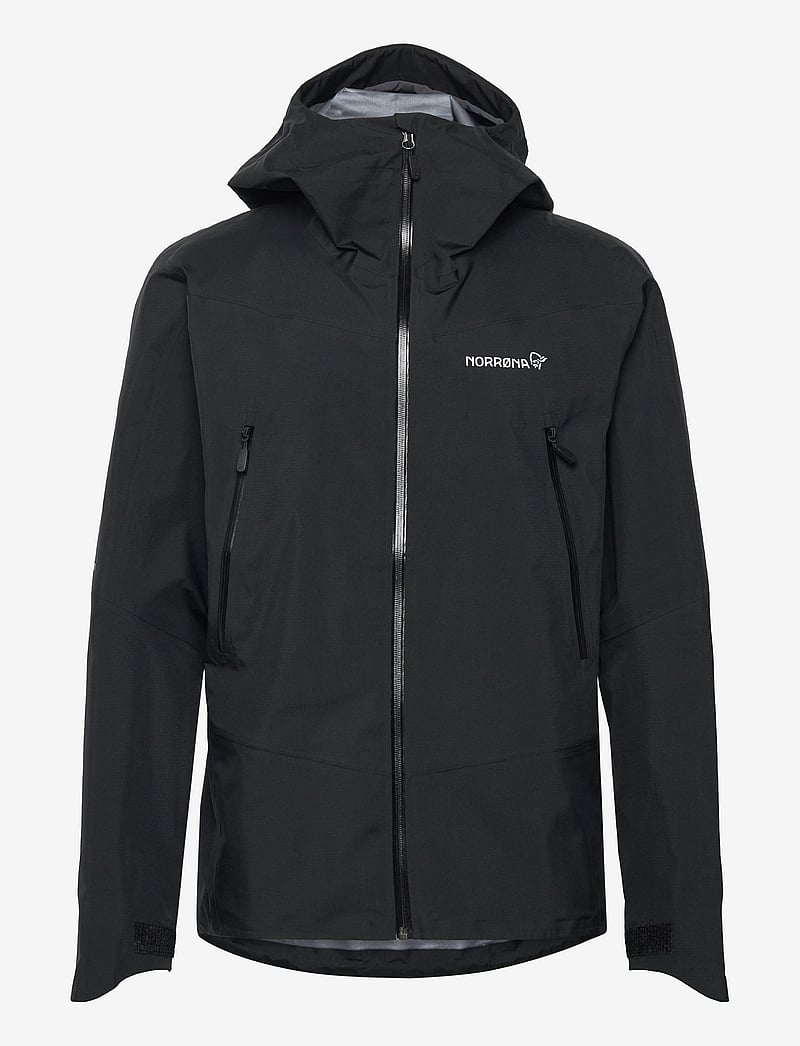 Norrøna - falketind Gore-Tex Jacket M's - friluftsjakker - caviar black - 1