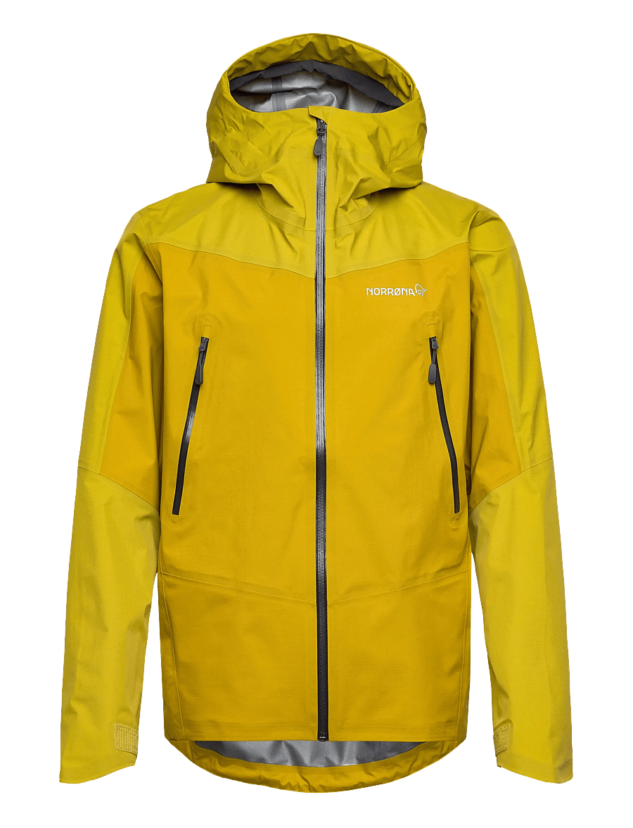 Norrøna - falketind Gore-Tex Jacket M's - lauko striukės - golden palm - 0
