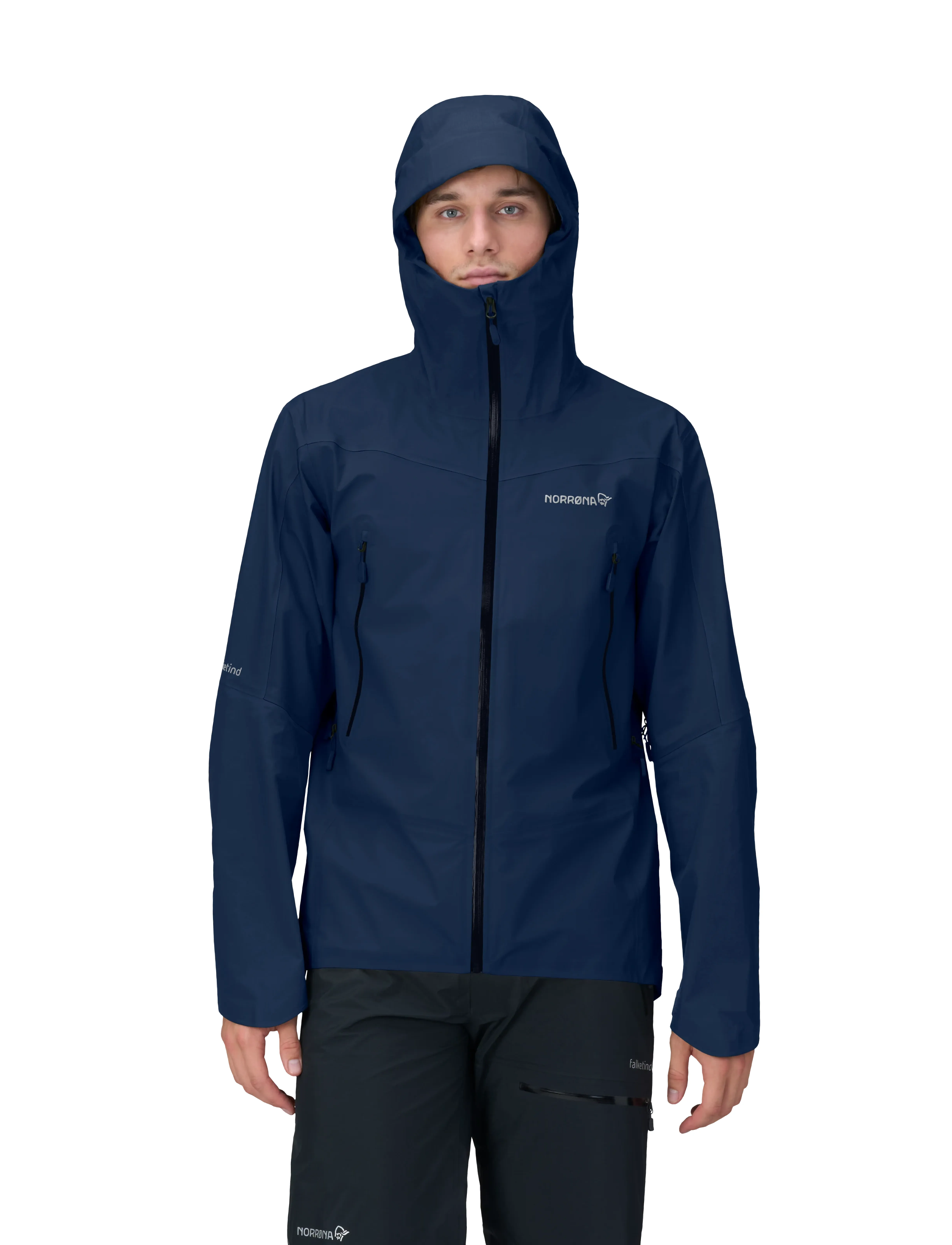 Norrøna Falketind Gore-Tex Jacket M's, Mænd, Gore-Tex Jakke, Navy, Str: XL