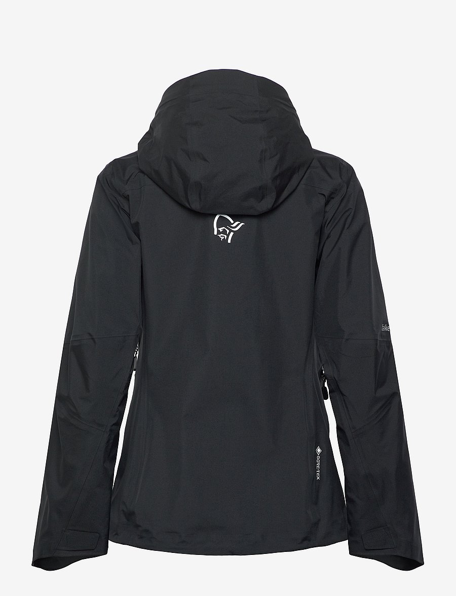 Norrøna - falketind Gore-Tex Jacket W's - outdoor jacken - caviar black - 2